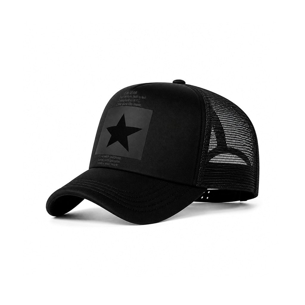 All Black | angled view