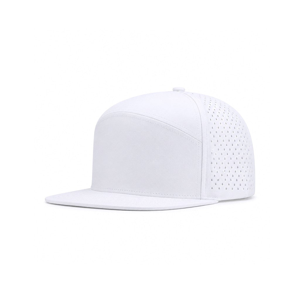 White | angled view