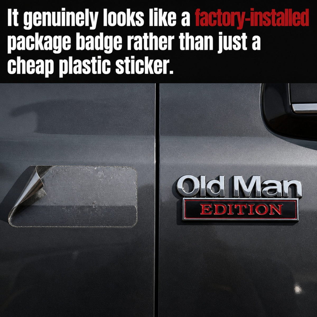 Snando Old Man Edition badge — 05-compare