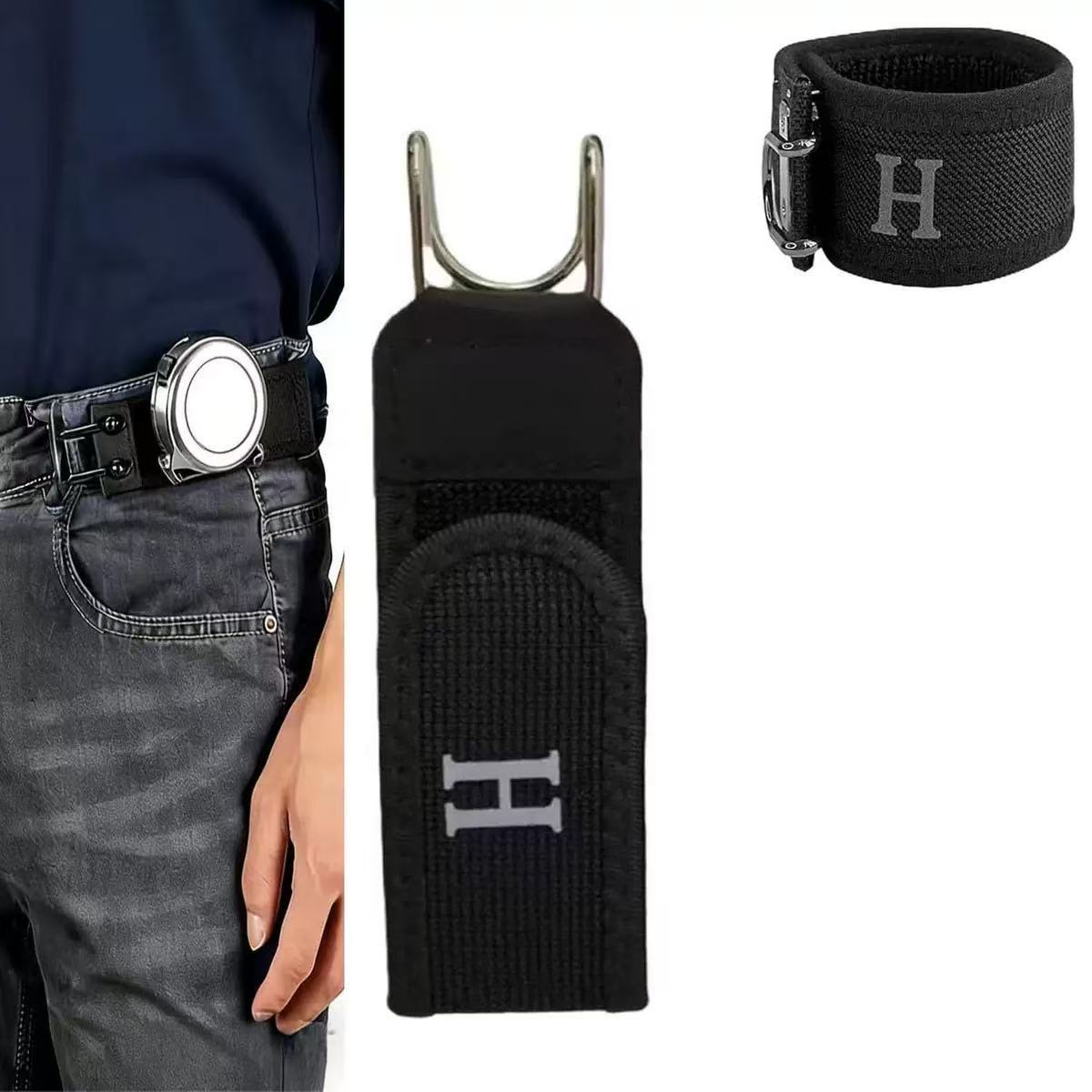 Worn under a shirt - no bulge at the waistline