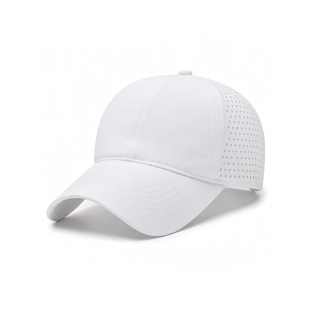 White | angled view