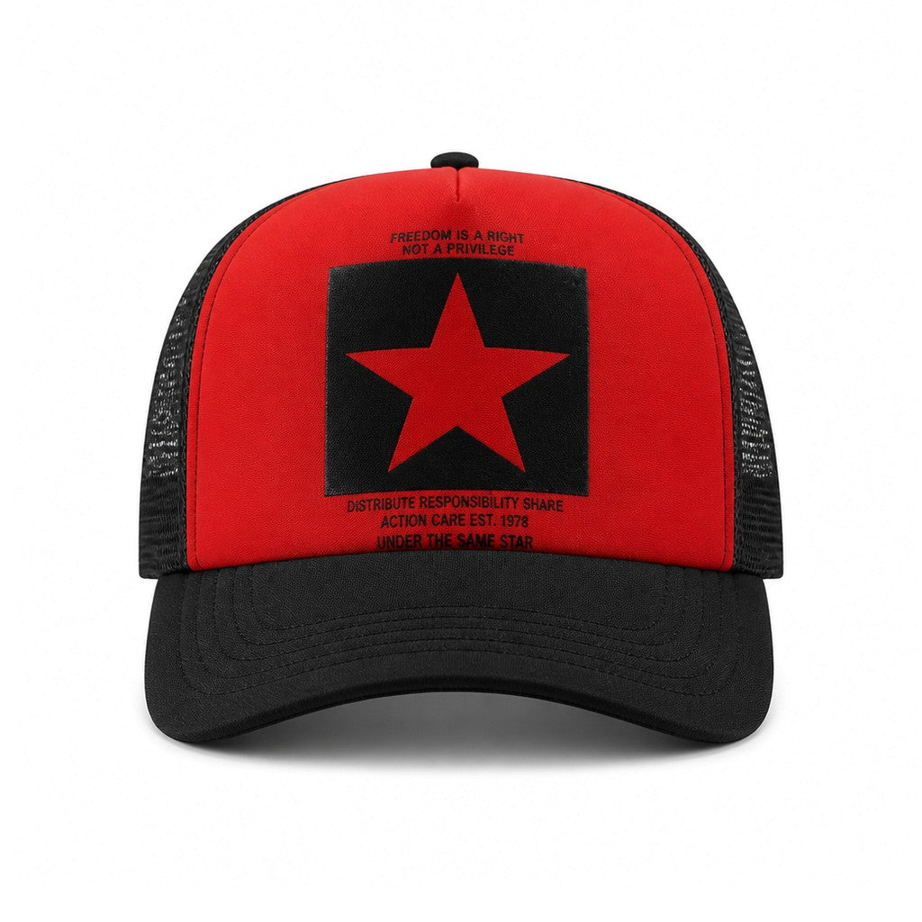 Red Black | front view
