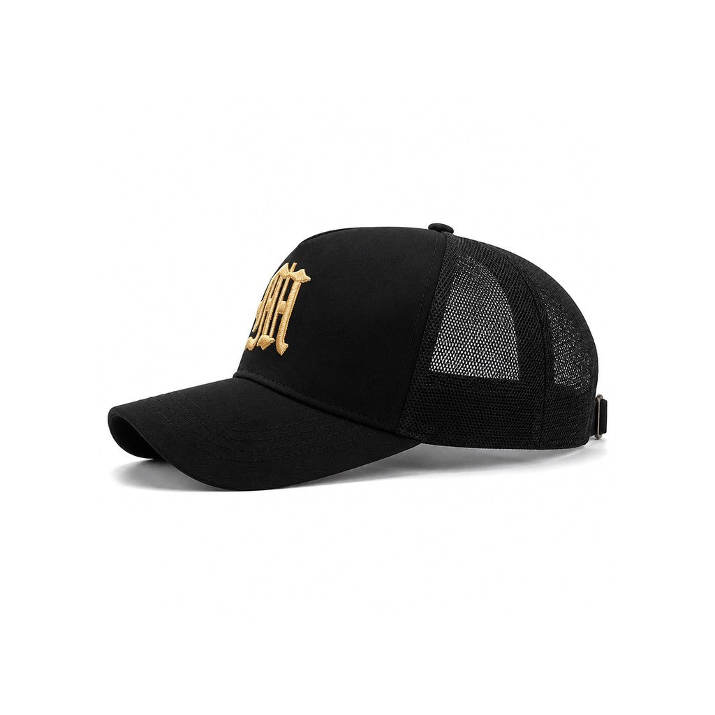 Gold Logo | side view