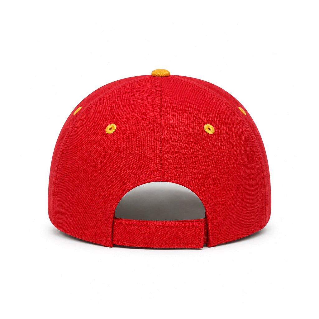 Red | back view