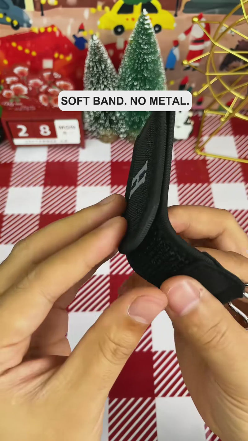 Belt that stops rubbing where a buckle presses