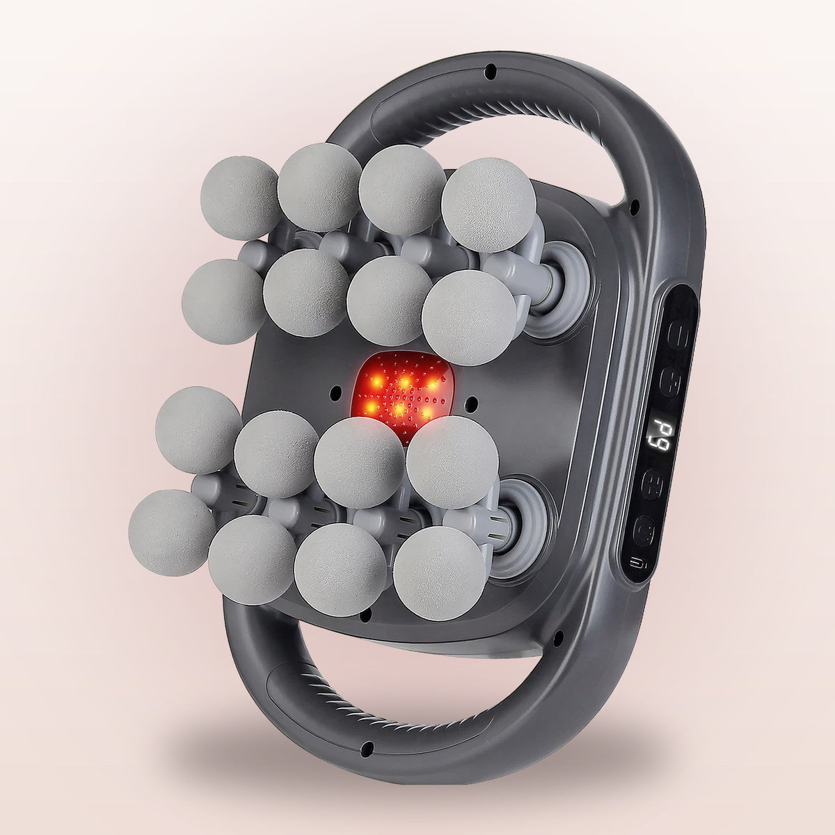 Snando DeepHold 16-node shiatsu back massager, front view on brand background