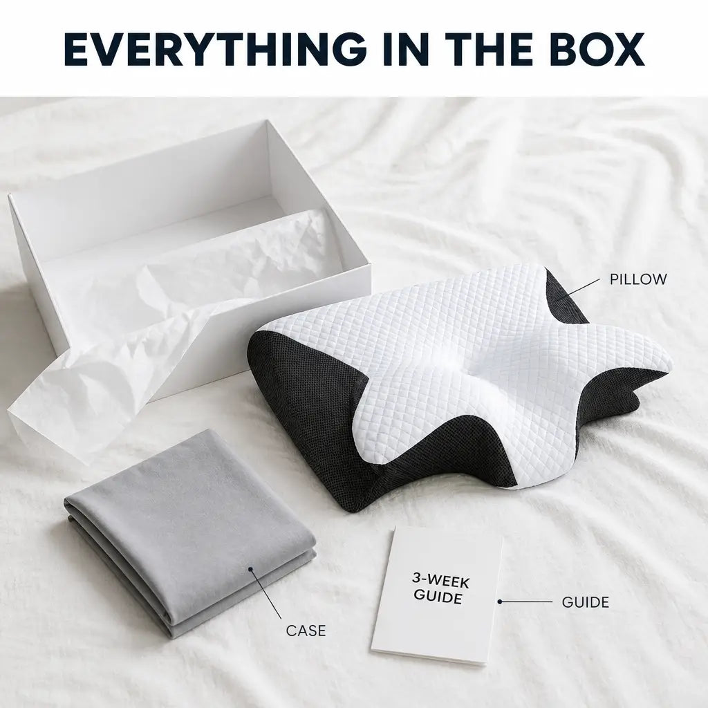 Snando cervical pillow — stack-07-unboxing.png