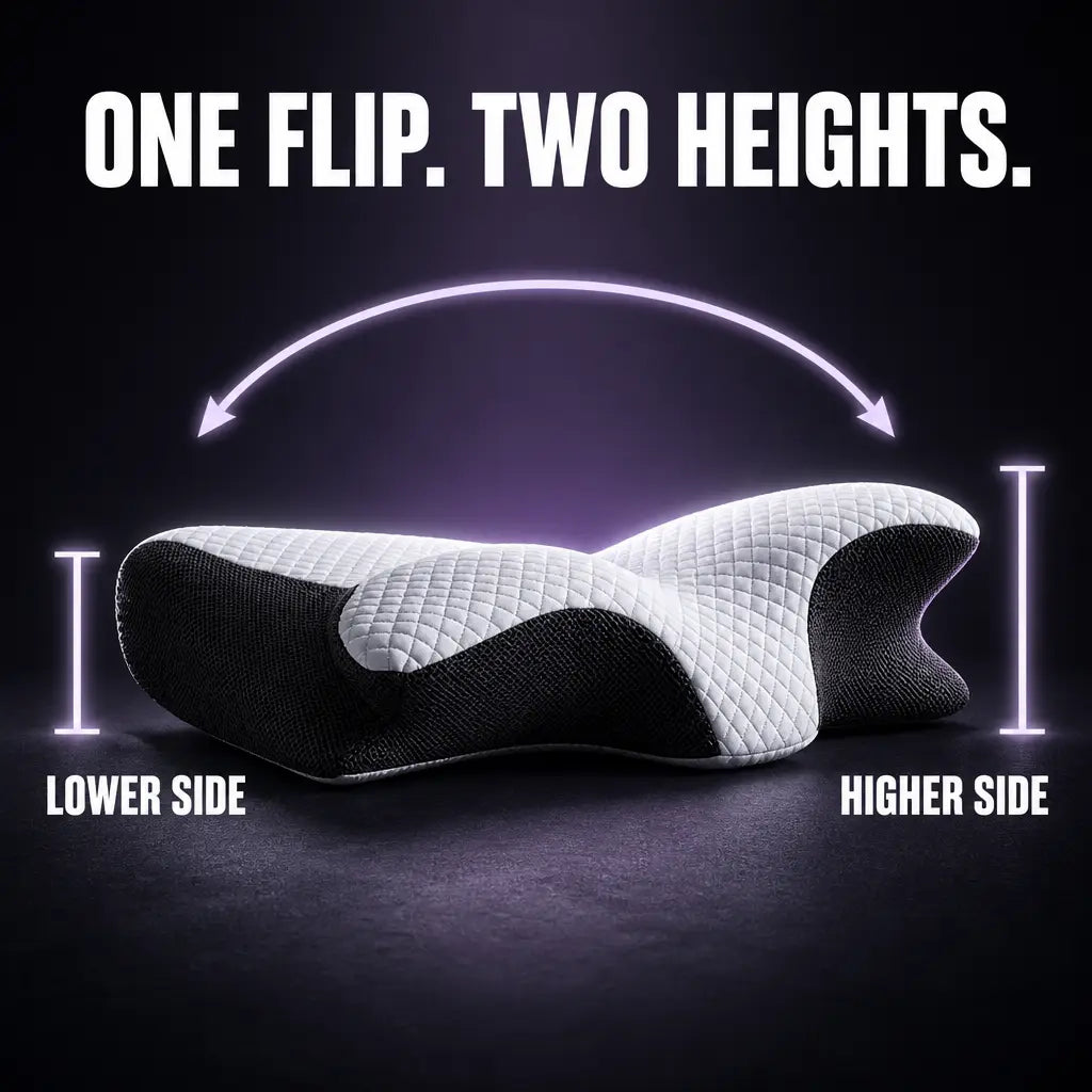 Snando cervical pillow — store-05-twoheights.png